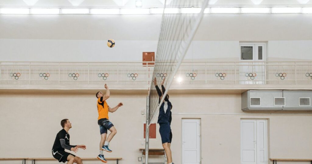 Boys' Indoor Volleyball Net Height