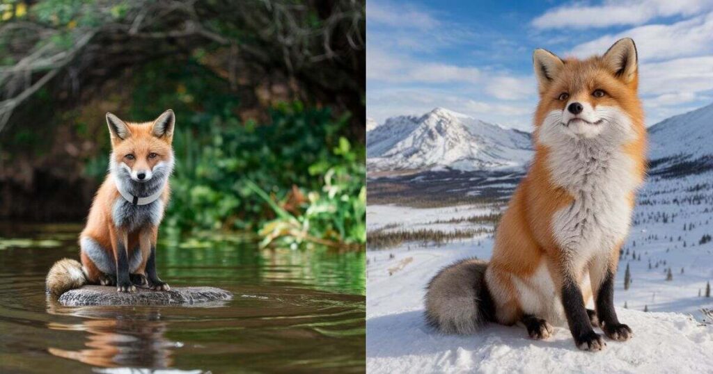 Where Do Cute:Vckxjxf4zh0= Foxes Live?