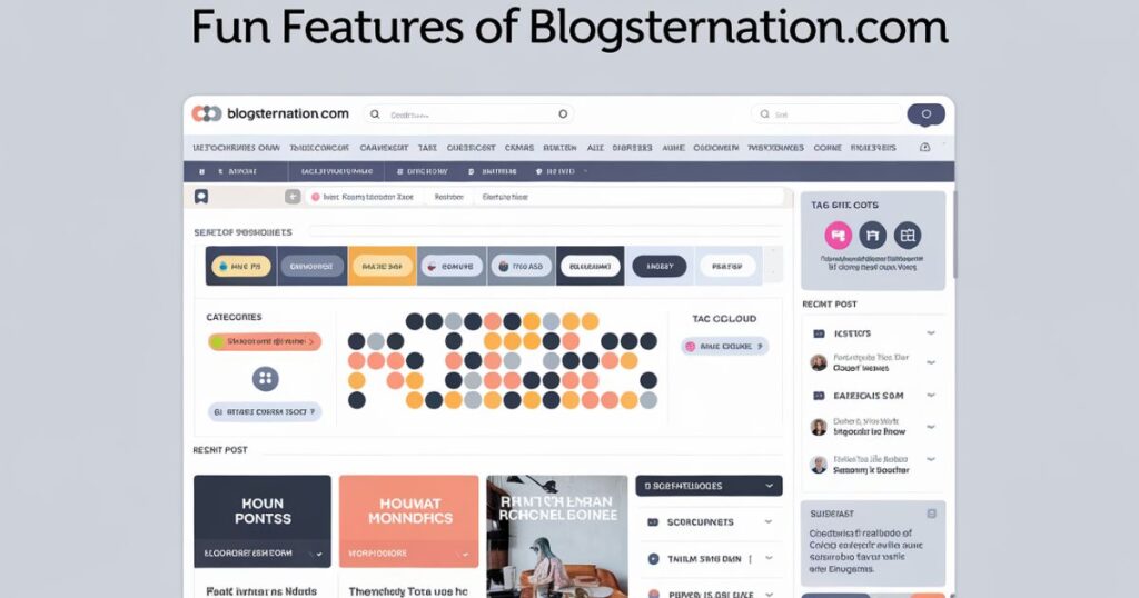 Blogsternation .com: Fun Features of Blogsternation.com